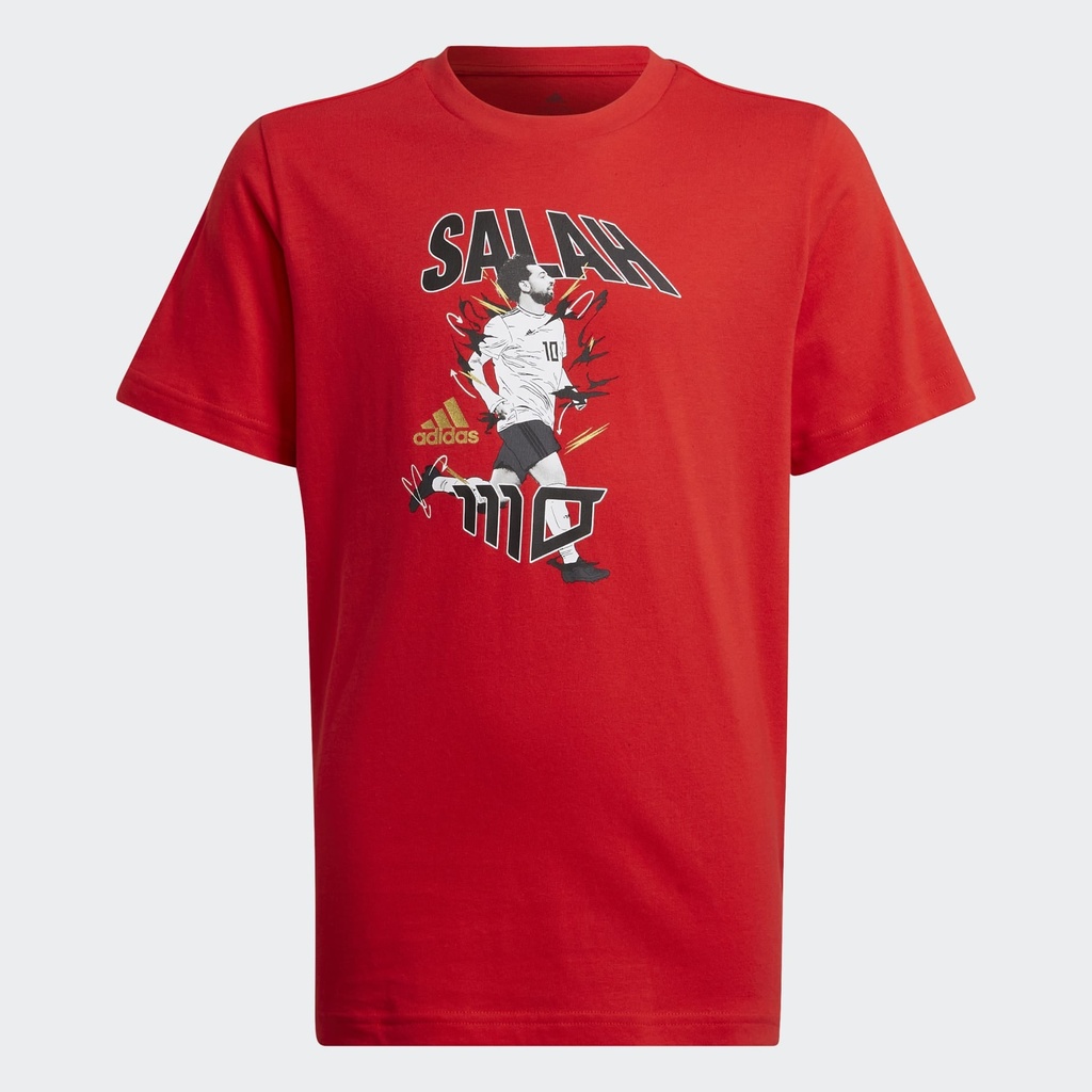 SALAH GRAPHIC FOOTBALL T-SHIRT - Vivid Red
