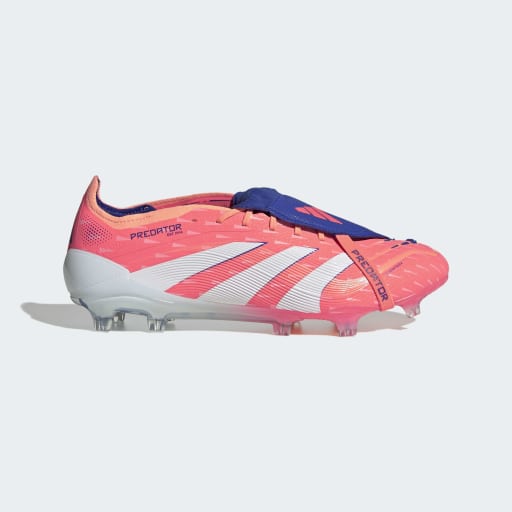 PREDATOR ELITE FOLD-OVER TONGUE FIRM GROUND BOOTS  Signal Coral / Cloud White / Beam Orange