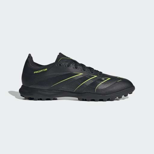 PREDATOR LEAGUE TURF BOOTS  Core Black / Carbon / Lucid Lemon
