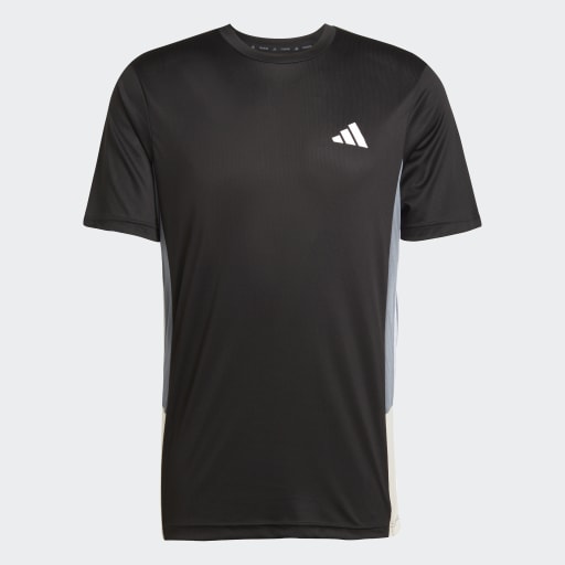TRAIN ESSENTIALS SEASONAL COLORBLOCK T-SHIRT  Black