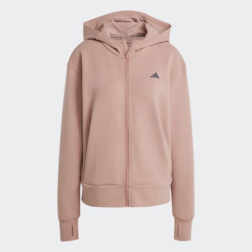 DESIGNED 4 TRAINING FULL-ZIP HOODED SWEATSHIRT  Red