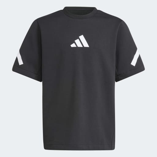 ADIDAS Z.N.E. T-SHIRT KIDS - Black/White