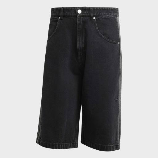 ADICOLOR DENIM FIREBIRD SHORTS - True Black Denim