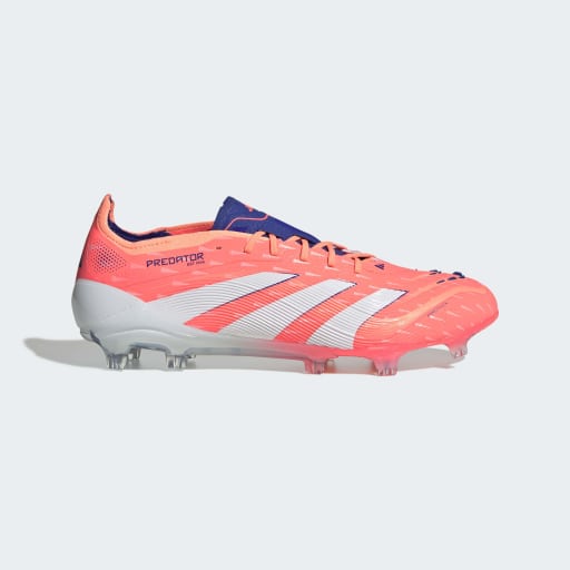 PREDATOR ELITE FIRM GROUND BOOTS - Signal Coral / Cloud White / Beam Orange