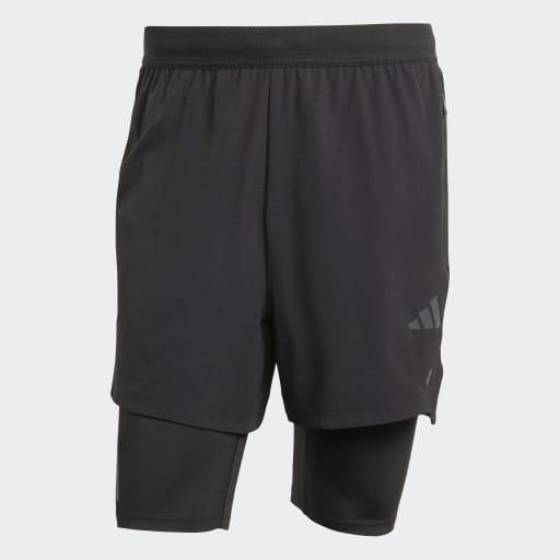 2-IN-1 PRIMELIFT SHORTS - Black / Carbon