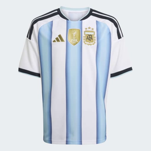 ARGENTINA 26 HOME KIDS JERSEY - White / Icey Blue / Light Blue
