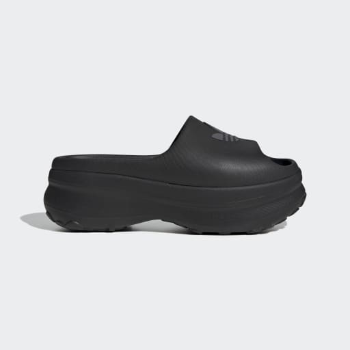 ADIFOM STAN SLIDES - Core Black / Black / Grey Six
