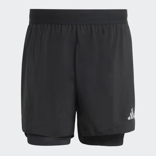 ADI365 RUNNING ESSENTIALS 2IN1 SHORTS - Black