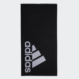 [4059807344974] ADIDAS TOWEL LARGE - Black / White