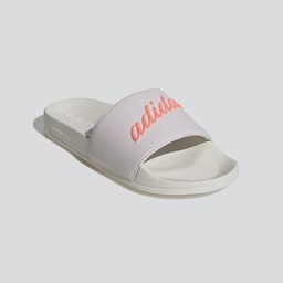 ADILETTE SHOWER - Almost Pink / Acid Red / Chalk White