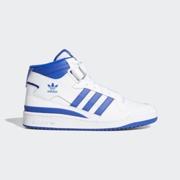 FORUM MID SHOES - Ftwr White / Team Royal Blue / Ftwr White