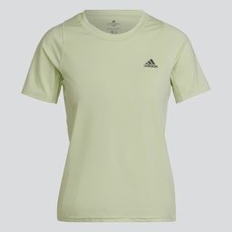 RUN FAST RUNNING T-SHIRT MADE WITH PARLEY OCEAN PLASTIC - Almost Lime