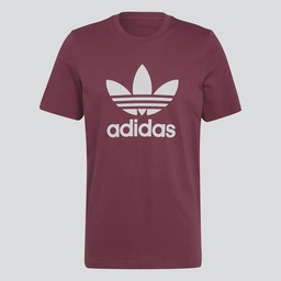[4064055047133] ADICOLOR CLASSICS TREFOIL T-SHIRT - Victory Crimson / White