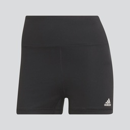 YOGA ESSENTIALS HIGH-WAISTED SHORT LEGGINGS - Black