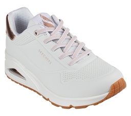 SKECHERS UNO - SHIMMER AWAY - 155196 - WHT