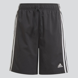 ADIDAS ESSENTIALS 3-STRIPES CHELSEA SHORTS - Black / White
