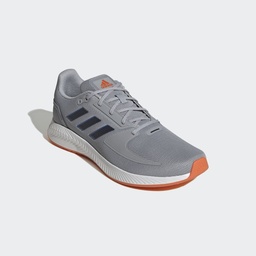 RUN FALCON 2.0 SHOES - Halo Silver / Legend Ink / Semi Impact Orange