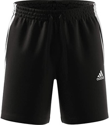 AEROREADY ESSENTIALS 3-STRIPES SHORTS - Black / White