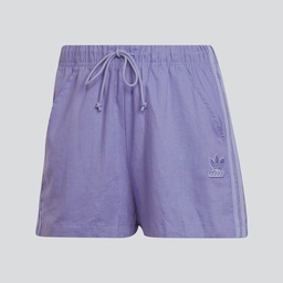 LINEN SHORTS - Light Purple