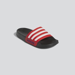 ADILETTE SHOWER SLIDES - Core Black / Ftwr White / Vivid Red