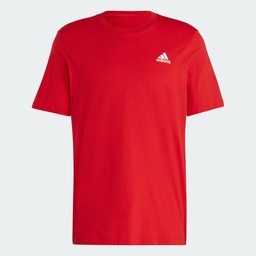 ESSENTIALS SINGLE JERSEY EMBROIDERED SMALL LOGO T-SHIRT - Better Scarlet