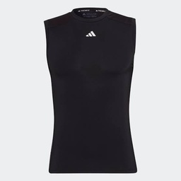 TECHFIT TRAINING SLEEVELESS TANK TOP - Black