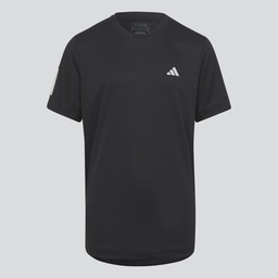 CLUB TENNIS 3-STRIPES T-SHIRT - Black