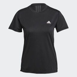 AEROREADY DESIGNED 2 MOVE 3-STRIPES SPORT T-SHIRT - Black / White