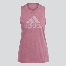 ADIDAS SPORTSWEAR FUTURE ICONS WINNERS 3.0 TANK TOP - Pink Strata Mel. / White