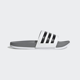 ADILETTE COMFORT SLIDES - Ftwr White / Core Black / Grey Three