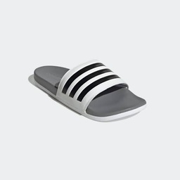 ADILETTE COMFORT SLIDES - Ftwr White / Core Black / Grey Three