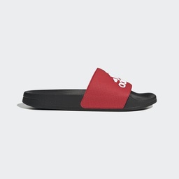 ADILETTE SHOWER SLIDES - Better Scarlet / Ftwr White / Core Black