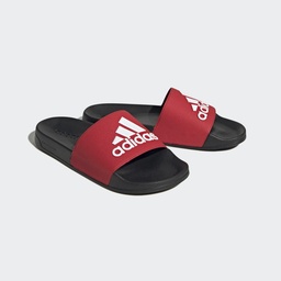 ADILETTE SHOWER SLIDES - Better Scarlet / Ftwr White / Core Black
