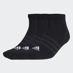 CUSHIONED LOW-CUT SOCKS 3 PAIRS - Black / White