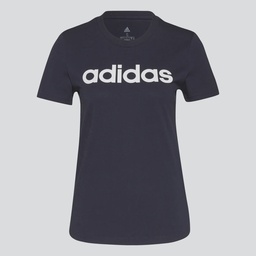 ESSENTIALS SLIM LOGO T-SHIRT - Legend Ink / White