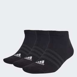 THIN AND LIGHT SPORTSWEAR LOW-CUT SOCKS 3 PAIRS - Black / White