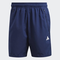 TRAIN ESSENTIALS WOVEN TRAINING SHORTS - Dark Blue / White