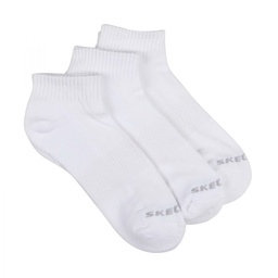[845520488453] SKECHERS 3PK UNISEX 1/2 TERRY QTR CREW - S111035D - 107