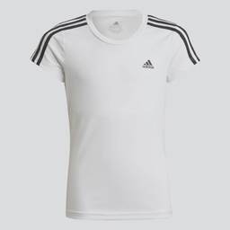 DESIGNED 2 MOVE 3-STRIPES T-SHIRT - White / Black