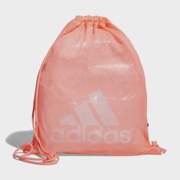 [4065424338692] ADIDAS MESH GYM BAG - Acid Red