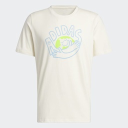 ADIDAS CHANGE THROUGH SPORTS EARTH GRAPHIC T-SHIRT - Non-Dyed