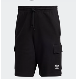 ADICOLOR CLASSICS 3-STRIPES CARGO SHORTS - Black