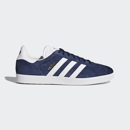 GAZELLE SHOES - Collegiate Navy / White / Gold Metallic