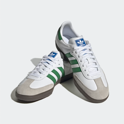 SAMBA OG SHOES - Ftwr White / Green / Supplier Colour