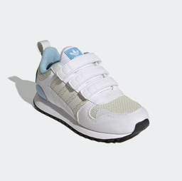 ZX 700 HD SHOES - Ftwr White / Orbit Grey / Clear Blue