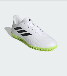 COPA PURE.4 TURF BOOTS - Ftwr White / Core Black / Lucid Lemon