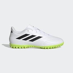 COPA PURE.4 TURF BOOTS - Ftwr White / Core Black / Lucid Lemon