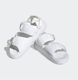 ADILETTE ADVENTURE SANDALS - Ftwr White / Core White / Wonder Taupe