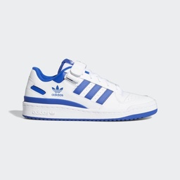 FORUM LOW SHOES - Ftwr White / Ftwr White / Team Royal Blue