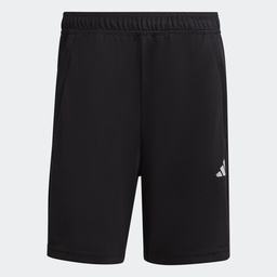 TRAIN ESSENTIALS ALL SET TRAINING SHORTS - Black / White